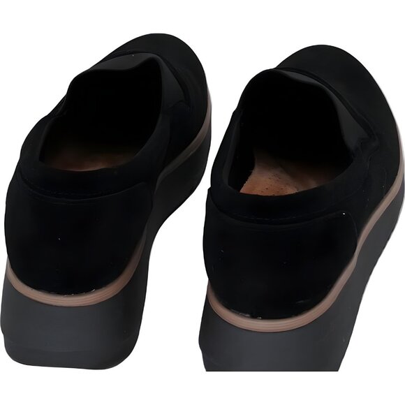 Clarks Zylah Sky Black Slip-On Platform Sneakers Women's US 7W - Picture 3 of 6